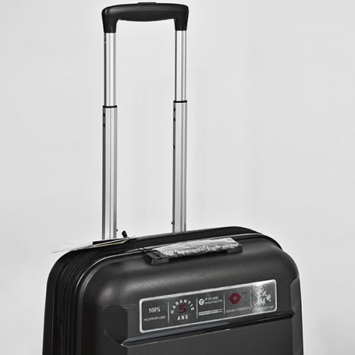Чемодан AIRTEX 646 37/45L черный маленький (S)