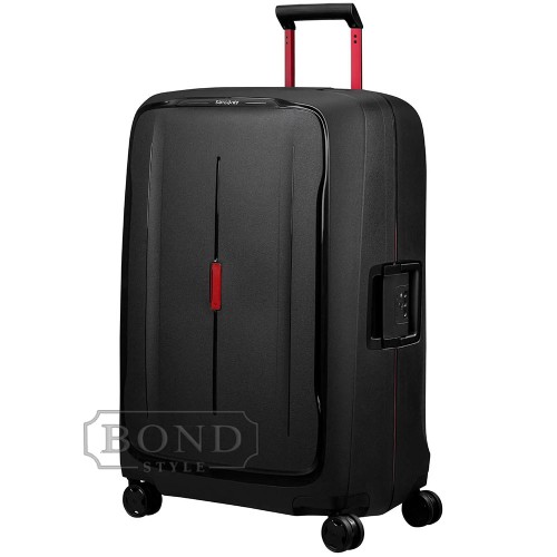 Чемодан 75 см Samsonite ESSENS CHARCOAL/RED KM0*18003 черный (L)