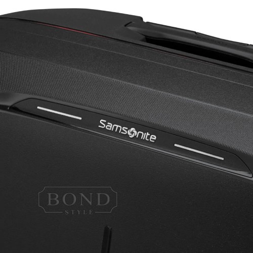 Чемодан 75 см Samsonite ESSENS CHARCOAL/RED KM0*18003 черный (L)