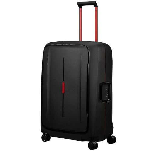 Чемодан 75 см Samsonite ESSENS CHARCOAL/RED KM0*18003 черный (L)