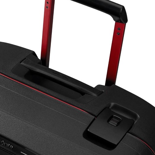 Чемодан 75 см Samsonite ESSENS CHARCOAL/RED KM0*18003 черный (L)