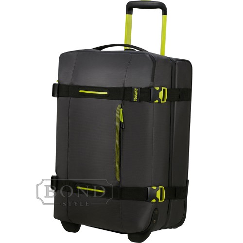 Дорожная сумка на колесах American Tourister Urban Track BLACK/LIME MD1*19201