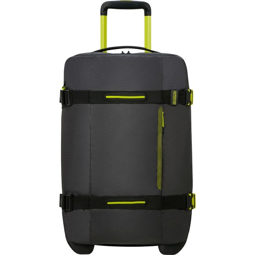Дорожная сумка на колесах American Tourister Urban Track BLACK/LIME MD1*19201
