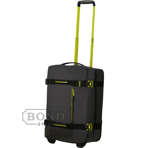 Дорожная сумка на колесах American Tourister Urban Track BLACK/LIME MD1*19201