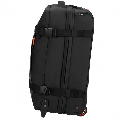 Дорожная сумка на колесах American Tourister 55L Urban track BLACK/ORANGE MD1*39101
