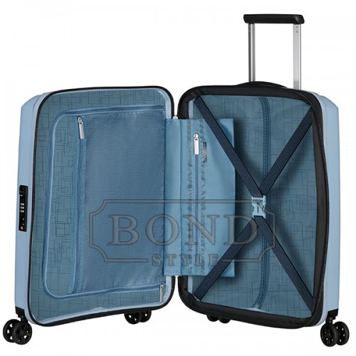 Чемодан American Tourister AEROSTEP GREY 36/40L MD8*08001 маленький (S)