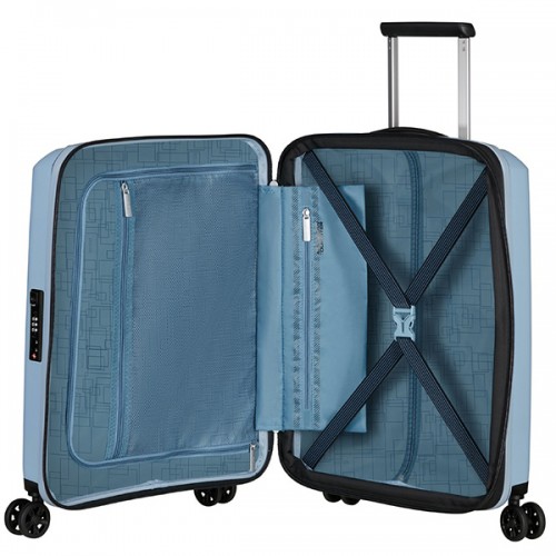 Чемодан American Tourister AEROSTEP GREY 36/40L MD8*08001 маленький (S)