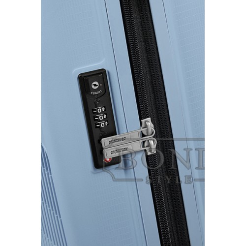 Чемодан American Tourister AEROSTEP GREY 36/40L MD8*08001 маленький (S)