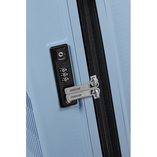 Чемодан American Tourister AEROSTEP GREY 36/40L MD8*08001 маленький (S)