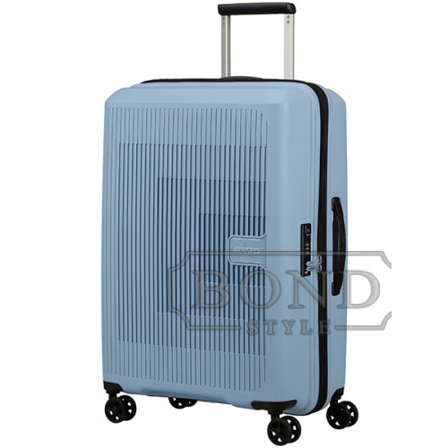 Чемодан American Tourister AEROSTEP GREY MD8*08002 средний 73 литра