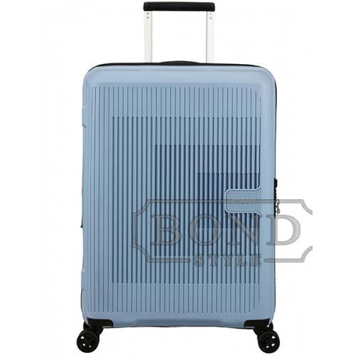 Чемодан American Tourister AEROSTEP GREY MD8*08002 средний 73 литра