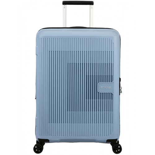 Чемодан American Tourister AEROSTEP GREY MD8*08002 средний 73 литра