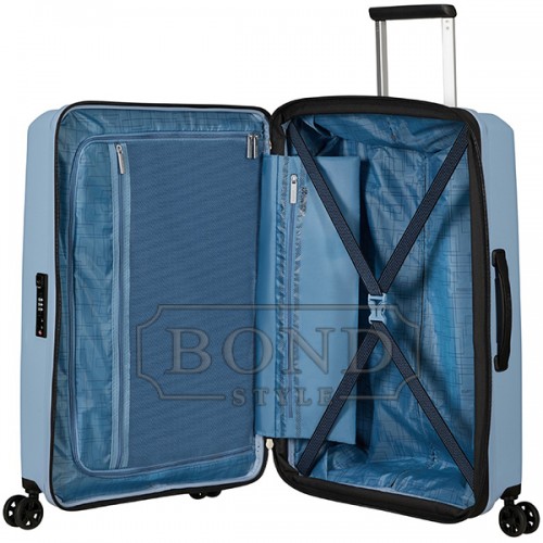Чемодан American Tourister AEROSTEP GREY MD8*08002 средний 73 литра