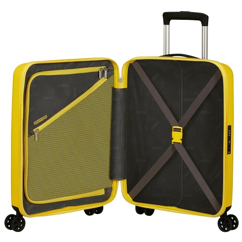 Чемодан American Tourister REJOY ELECTRIC YELLOW  MH3*06001 желтый маленький (S)
