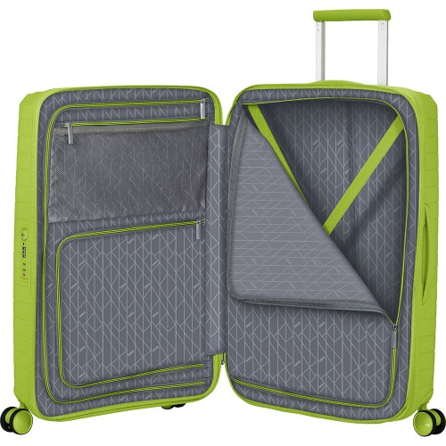 Чемодан 68 см American Tourister Fastforward NEON LIME MI0*04002 лайм (M)