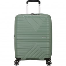 Чемодан 55 см American Tourister Flytwist BOTANIC GREEN MI1*04001 зеленый маленький (S)
