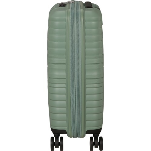 Чемодан 55 см American Tourister Flytwist BOTANIC GREEN MI1*04001 зеленый маленький (S)