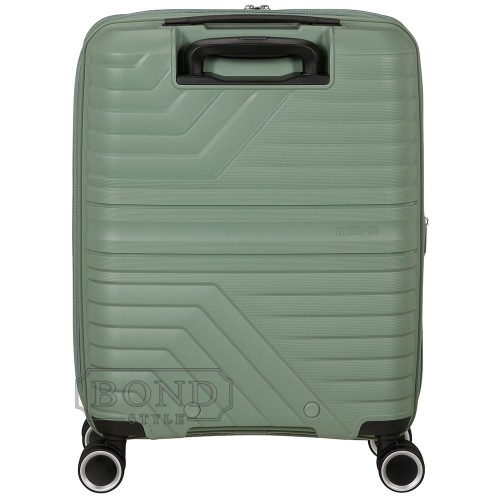 Чемодан 55 см American Tourister Flytwist BOTANIC GREEN MI1*04001 зеленый маленький (S)