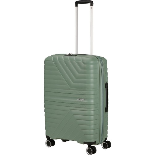 Чемодан 67 см American Tourister Flytwist BOTANIC GREEN MI1*04002 зеленый (M)