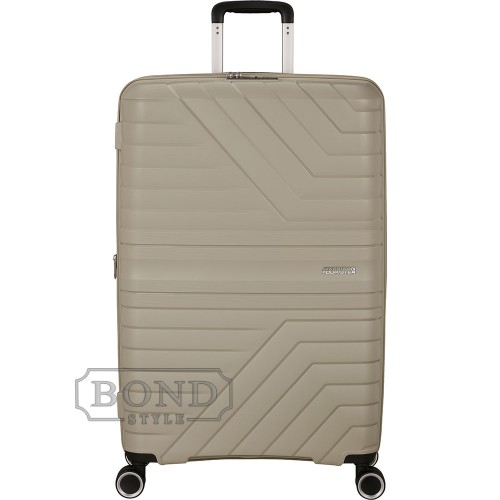 Чемодан 78 см American Tourister Flytwist SANDSTONE MI1*05003 бежевый большой (L)