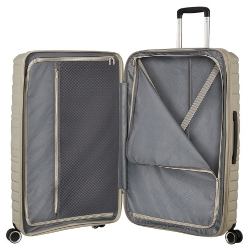 Чемодан 78 см American Tourister Flytwist SANDSTONE MI1*05003 бежевый большой (L)