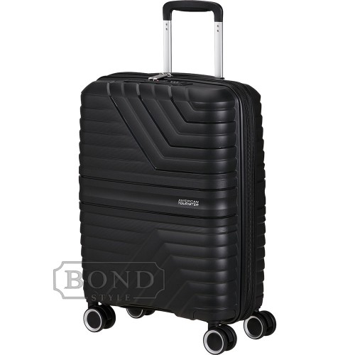 Чемодан 55 см American Tourister Flytwist SHADOW BLACK MI1*09001 черный маленький (S)