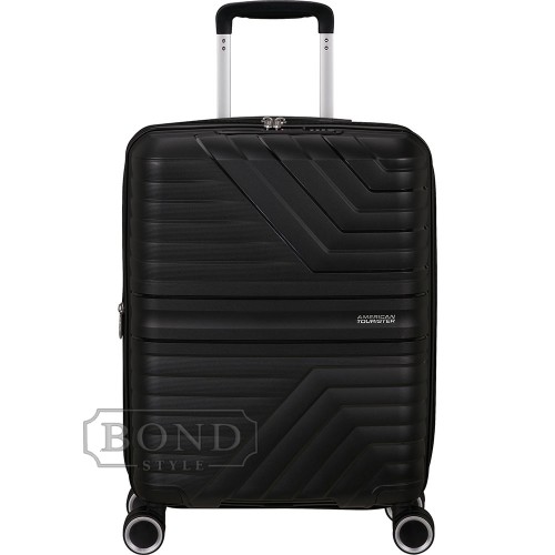 Чемодан 55 см American Tourister Flytwist SHADOW BLACK MI1*09001 черный маленький (S)