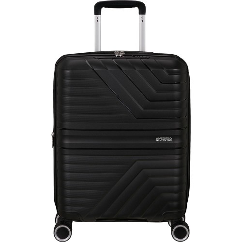 Чемодан 55 см American Tourister Flytwist SHADOW BLACK MI1*09001 черный маленький (S)