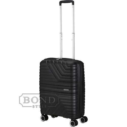 Чемодан 55 см American Tourister Flytwist SHADOW BLACK MI1*09001 черный маленький (S)
