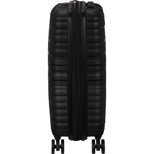 Чемодан 55 см American Tourister Flytwist SHADOW BLACK MI1*09001 черный маленький (S)