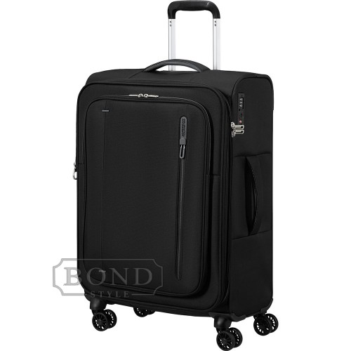 Чемодан 67 см American Tourister Cloudrider JET BLACK MJ4*09005 черный (M)