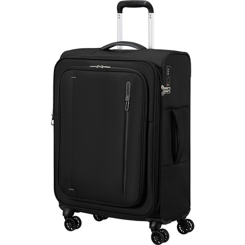 Чемодан 67 см American Tourister Cloudrider JET BLACK MJ4*09005 черный (M)