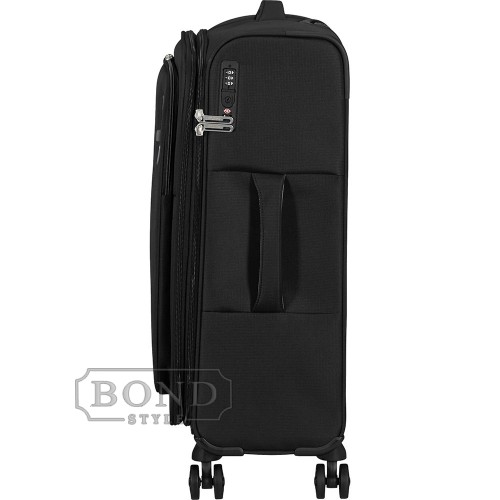 Чемодан 67 см American Tourister Cloudrider JET BLACK MJ4*09005 черный (M)
