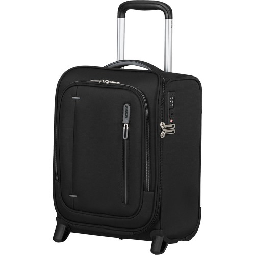 Чемодан 40см  American Tourister Cloudrider JET BLACK MJ4*09009 черный (XS)