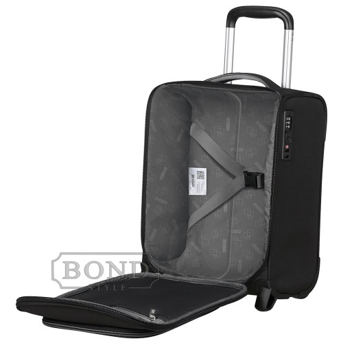 Чемодан 40см  American Tourister Cloudrider JET BLACK MJ4*09009 черный (XS)