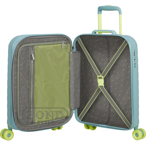 Чемодан ручная кладь American Tourister Neovibe MUTED MINT MK4*04001 мятный маленький (S)