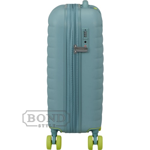 Чемодан ручная кладь American Tourister Neovibe MUTED MINT MK4*04001 мятный маленький (S)