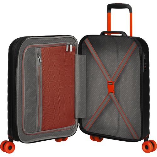 Чемодан ручная кладь American Tourister Neovibe TRUE BLACK MK4*09001 черный маленький (S)