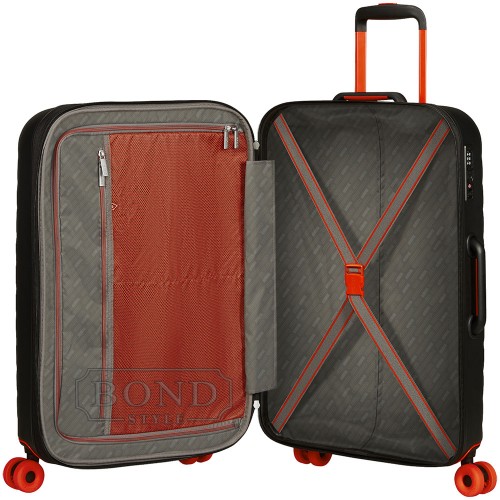 Чемодан 67 см American Tourister Neovibe TRUE BLACK MK4*09002 черный средний (M)