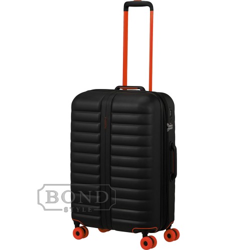Чемодан 67 см American Tourister Neovibe TRUE BLACK MK4*09002 черный средний (M)