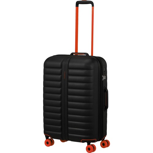 Чемодан 67 см American Tourister Neovibe TRUE BLACK MK4*09002 черный средний (M)