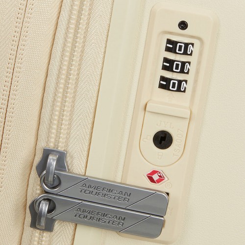 Чемодан 67 см American Tourister Neovibe SUMMER SAND MK4*15002 бежевый средний (M)