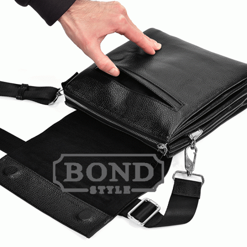 Плечевая сумка BOND NON 1363-281 черный
