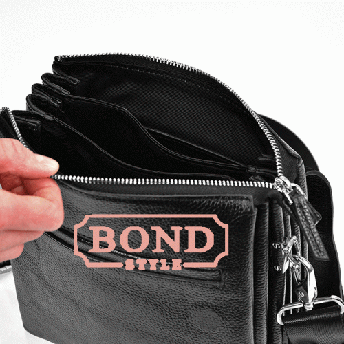 Плечевая сумка BOND NON 1363-281 черный