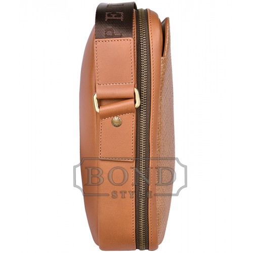 Плечевая сумка PETEK 3861-194/116-G05  Caramel
