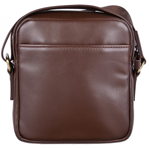 Плечевая сумка PETEK 3869-269-04 Brown/Croco
