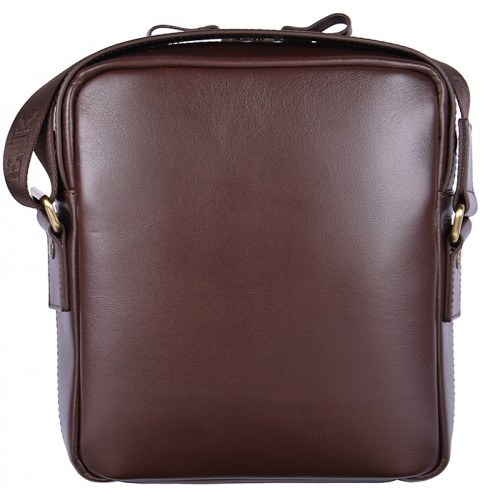 Плечевая сумка PETEK 3871-269-04 Brown/Croco