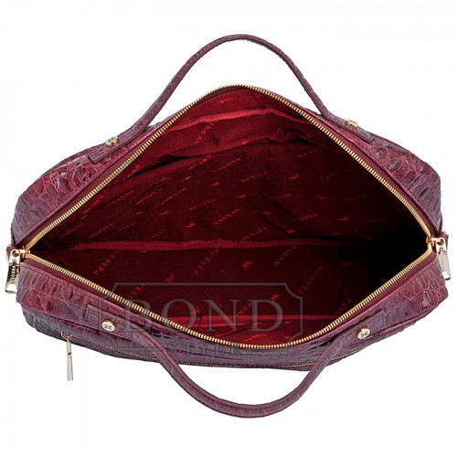Сумка для ноутбука TERGAN 79614 BORDO-OLTU CROCO
