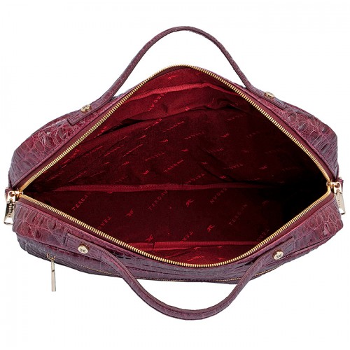 Сумка для ноутбука TERGAN 79614 BORDO-OLTU CROCO