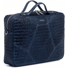 Сумка для ноутбука TERGAN 79614 LACİVERT-OLTU CROCO
